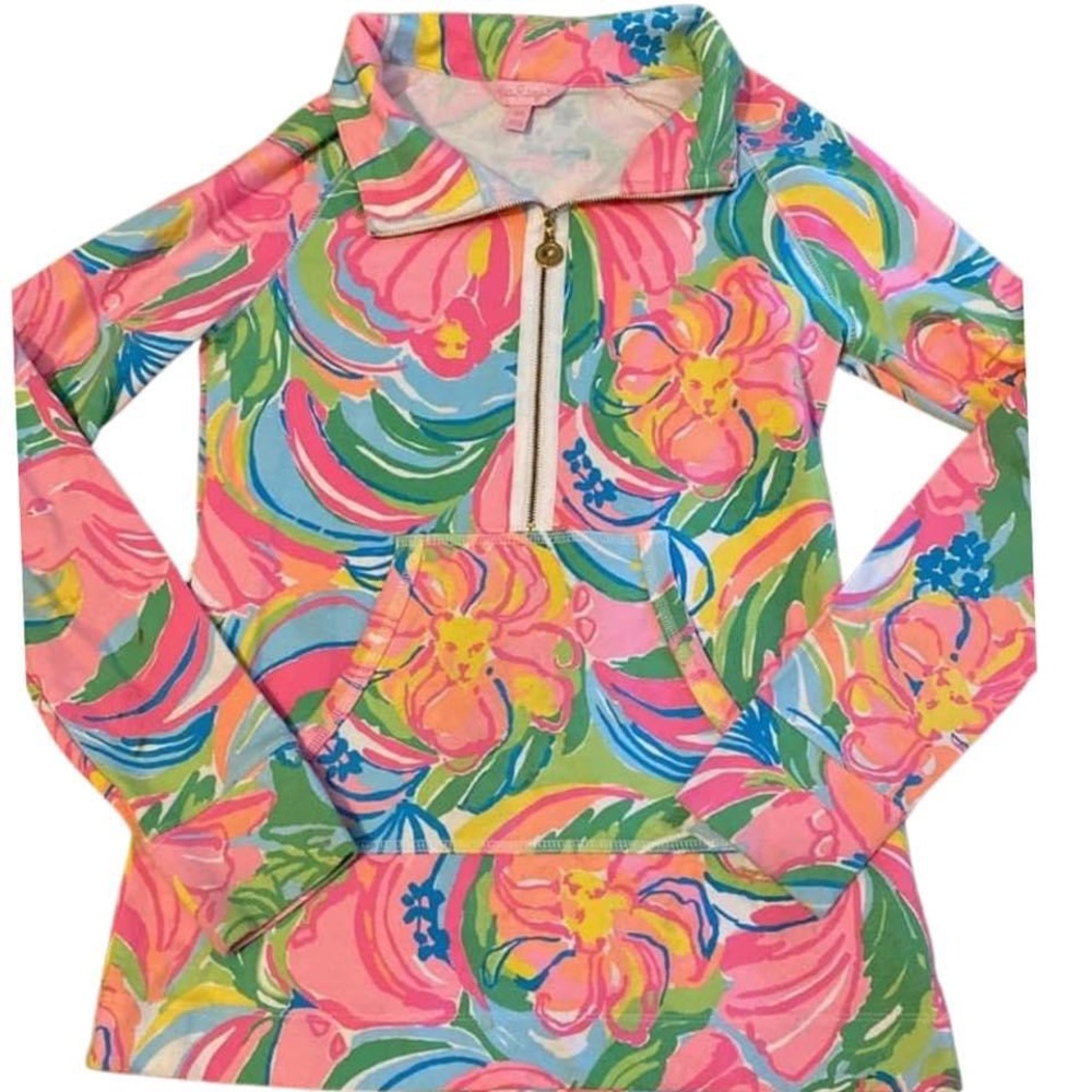 Lilly Pulitzer Skipper Half Zip Popover